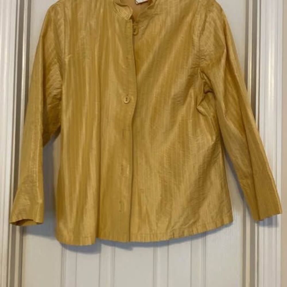 Women’s‎ Chico Yellow size 2 button up jacket
